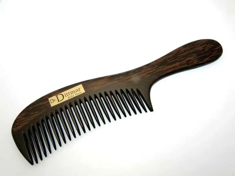 Dr. Dittmar kam horn tigerträ 20,5 cm