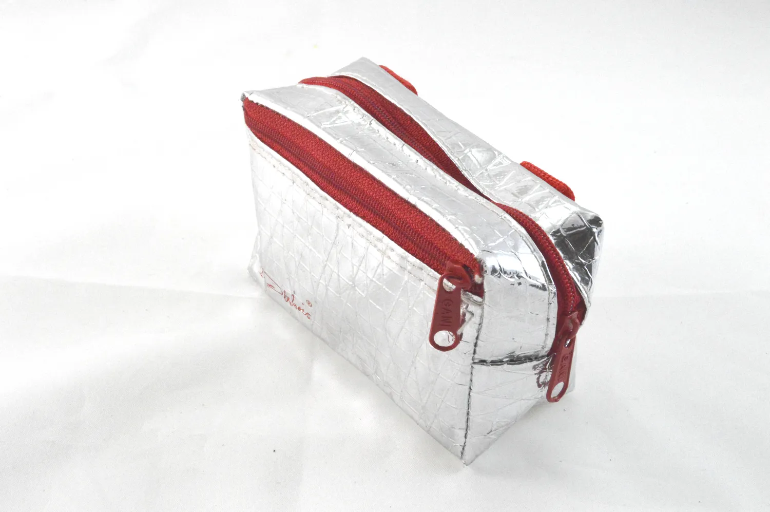 Dr. Dittmar midjeväska vattentät nylon röd/silver