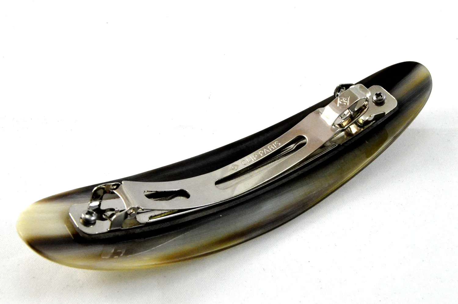 Dr. Dittmar hårspänne kohorn stor ellips 13 cm