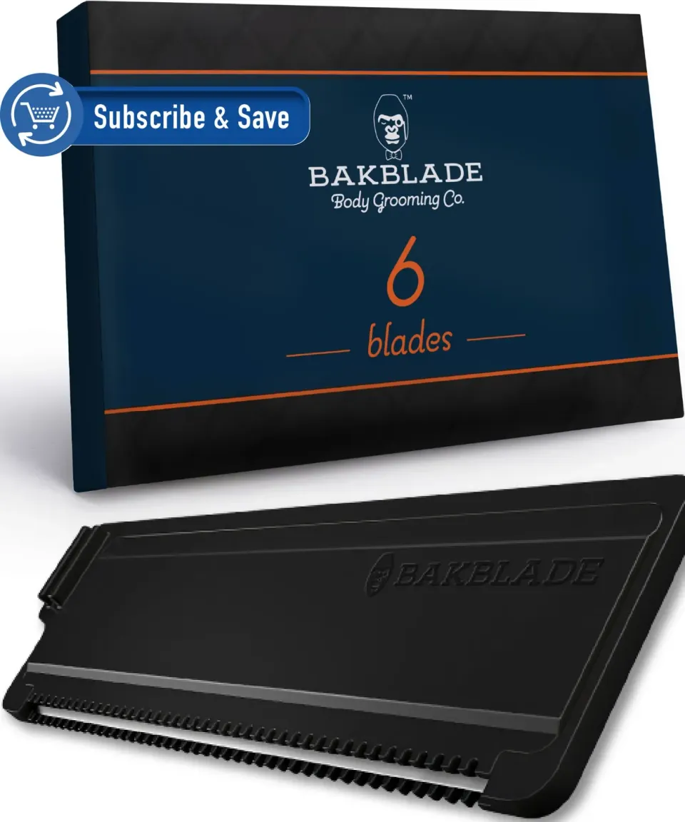 BaKblade DryGlide rakblad 6-pack titan refill