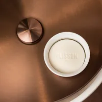 Plisson 1808 rakskål zebrano med raktvål 100g