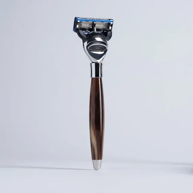 Plisson 1808 Joris rakhyvel horn palladium Fusion