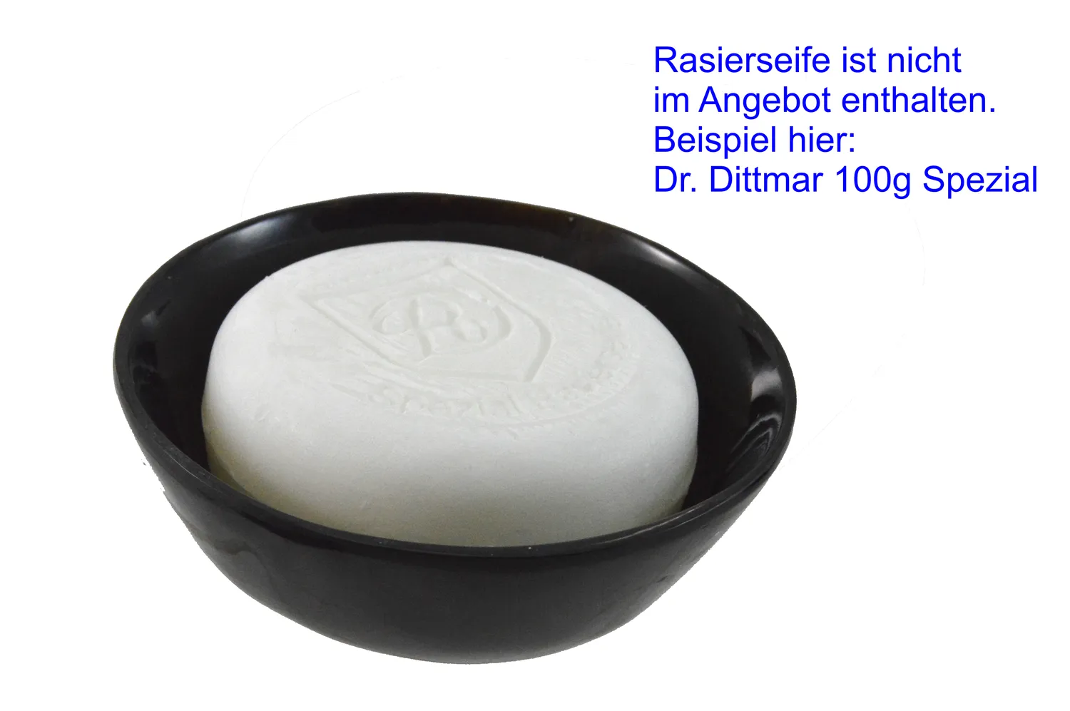 Dr. Dittmar rakskål buffelhorn 90 mm polerad