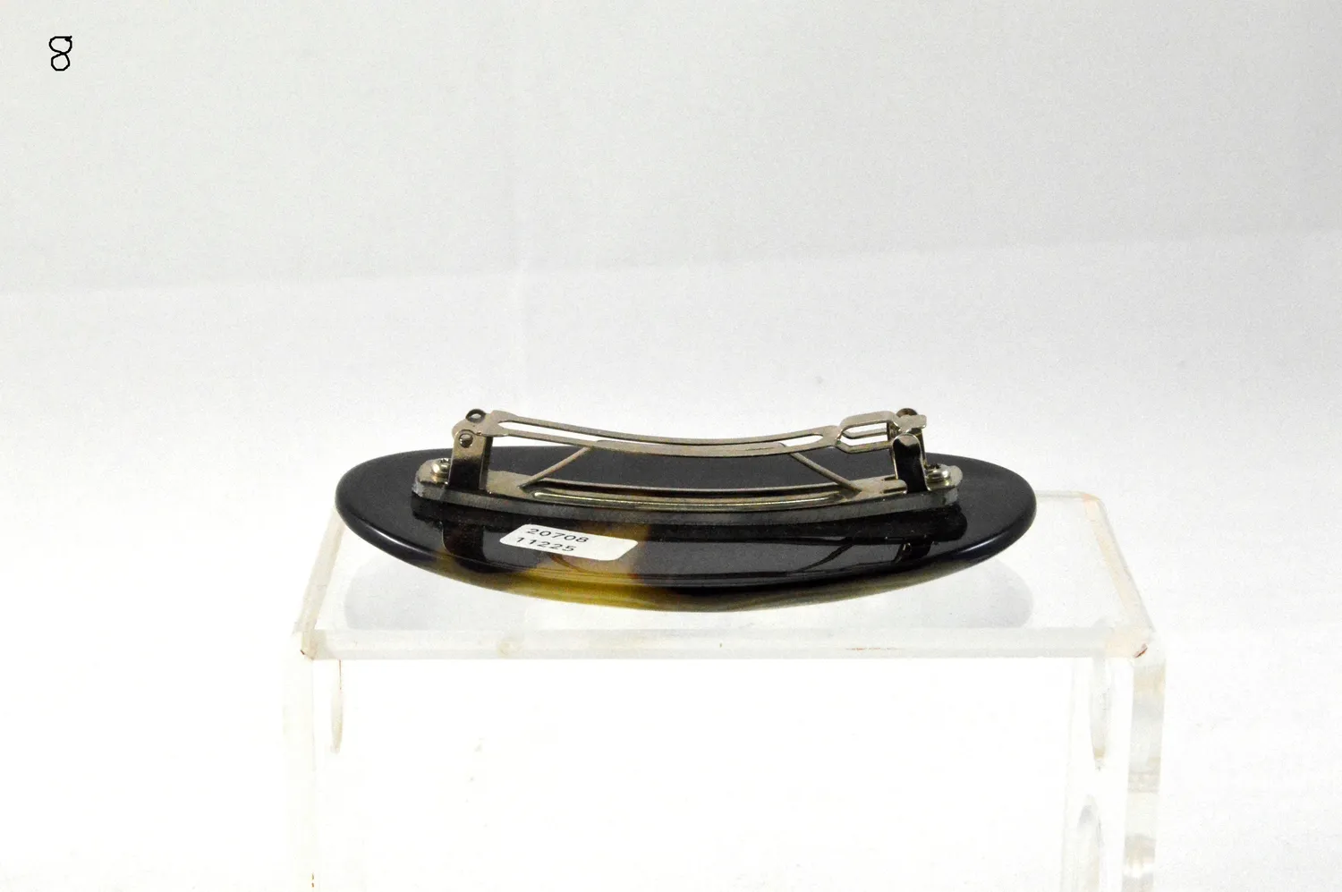 Dr. Dittmar Hårspänne horn unikt exemplar 50-90 mm