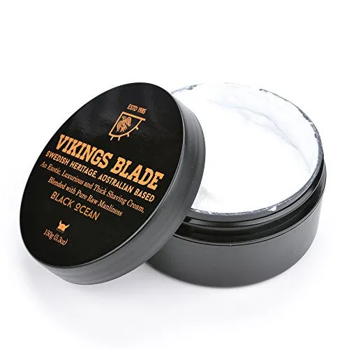 Vikings Blade Black Ocean rakkräm 5,3 oz mörk doft
