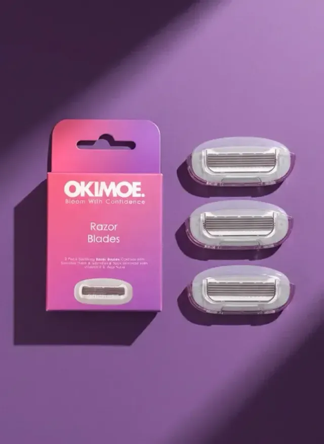 OKIMOE rakblad 5-bladig refill 3-pack svenskt stål