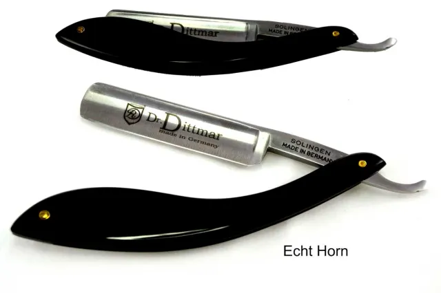 Dr. Dittmar rakkniv kolstål 5/8 buffelhorn