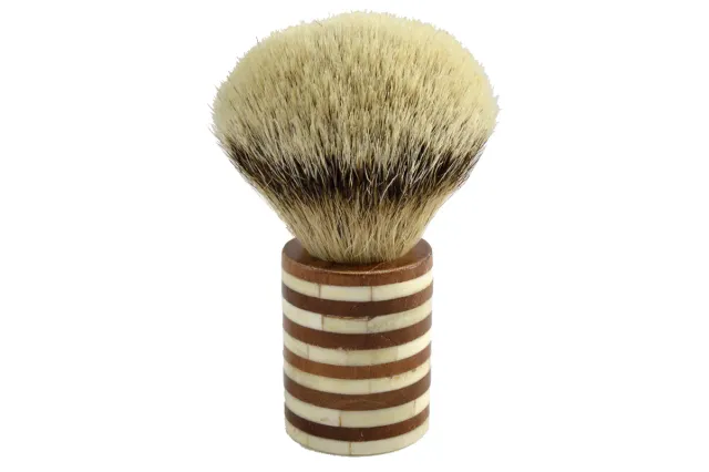 Dr Dittmar Rakborste kamelben cederträ silvertip 25 mm