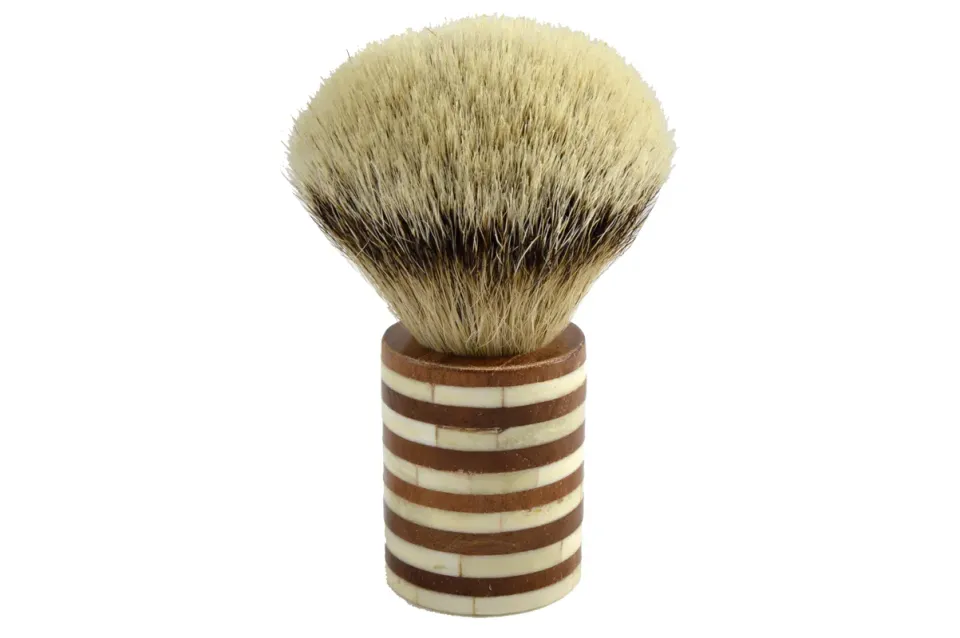 Dr Dittmar Rakborste kamelben cederträ silvertip 25 mm