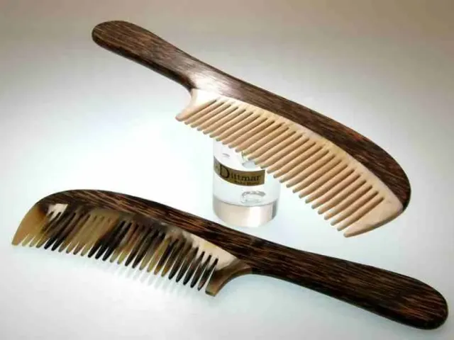 Dr. Dittmar Skaftkam Zebuhorn Tigerträ 20,5 cm
