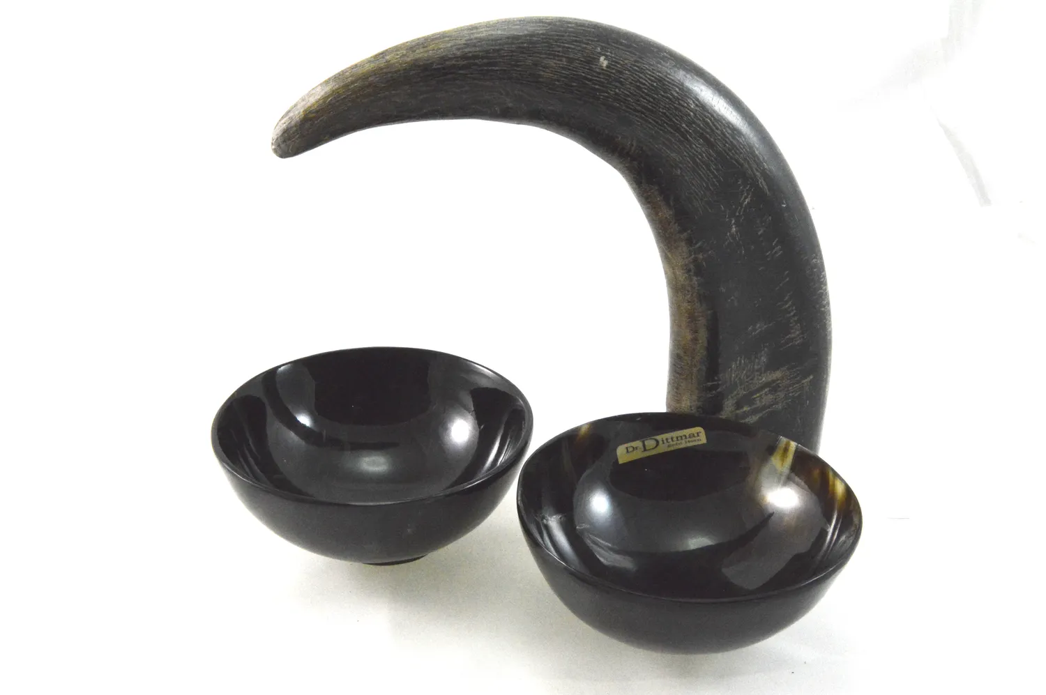Dr. Dittmar raktvålsskål buffelhorn 10 cm