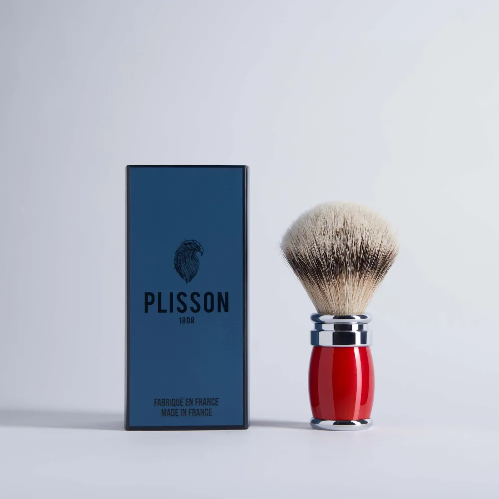 Plisson 1808 Joris rakborste vit lack mjuk 12