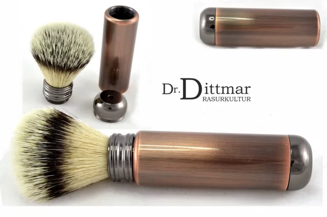Dr. Dittmar reserakborste mässing pärlemor 21 mm