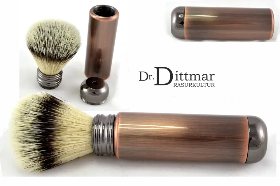 Dr. Dittmar reserakborste mässing pärlemor 21 mm