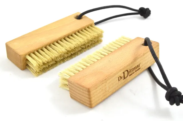 Dr. Dittmar Craftsman nagelborste naturborst läderrem