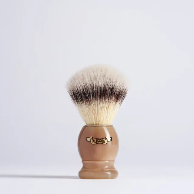Plisson 1808 Original Corne rakborste syntetisk 12 horn