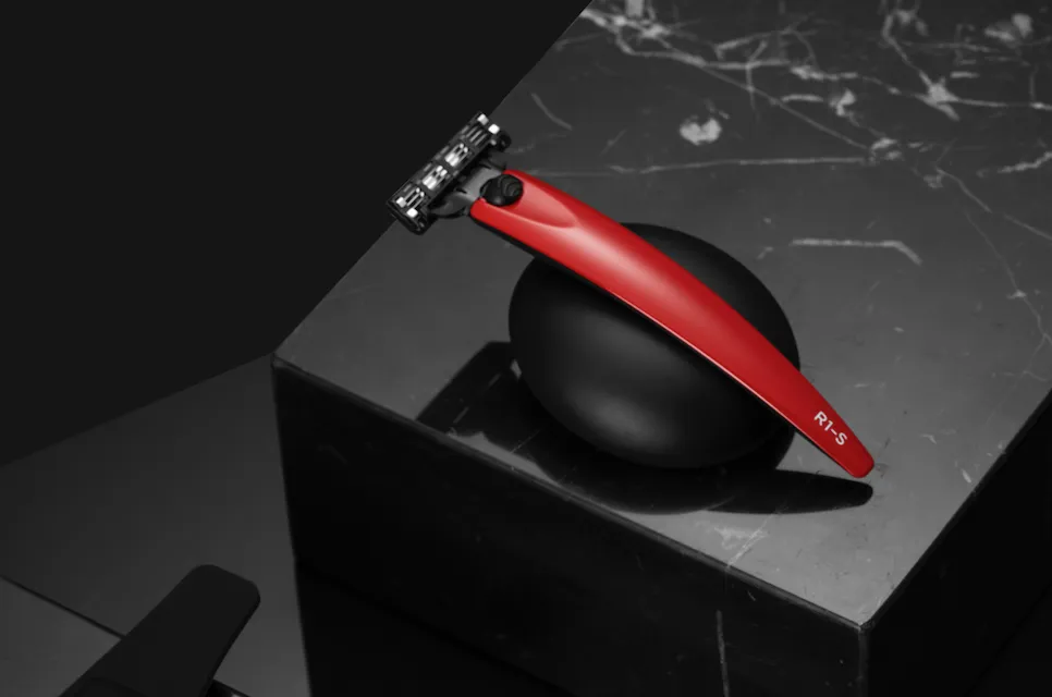 Bolin Webb R1 Monza Red rakhyvel med ställ Mach3