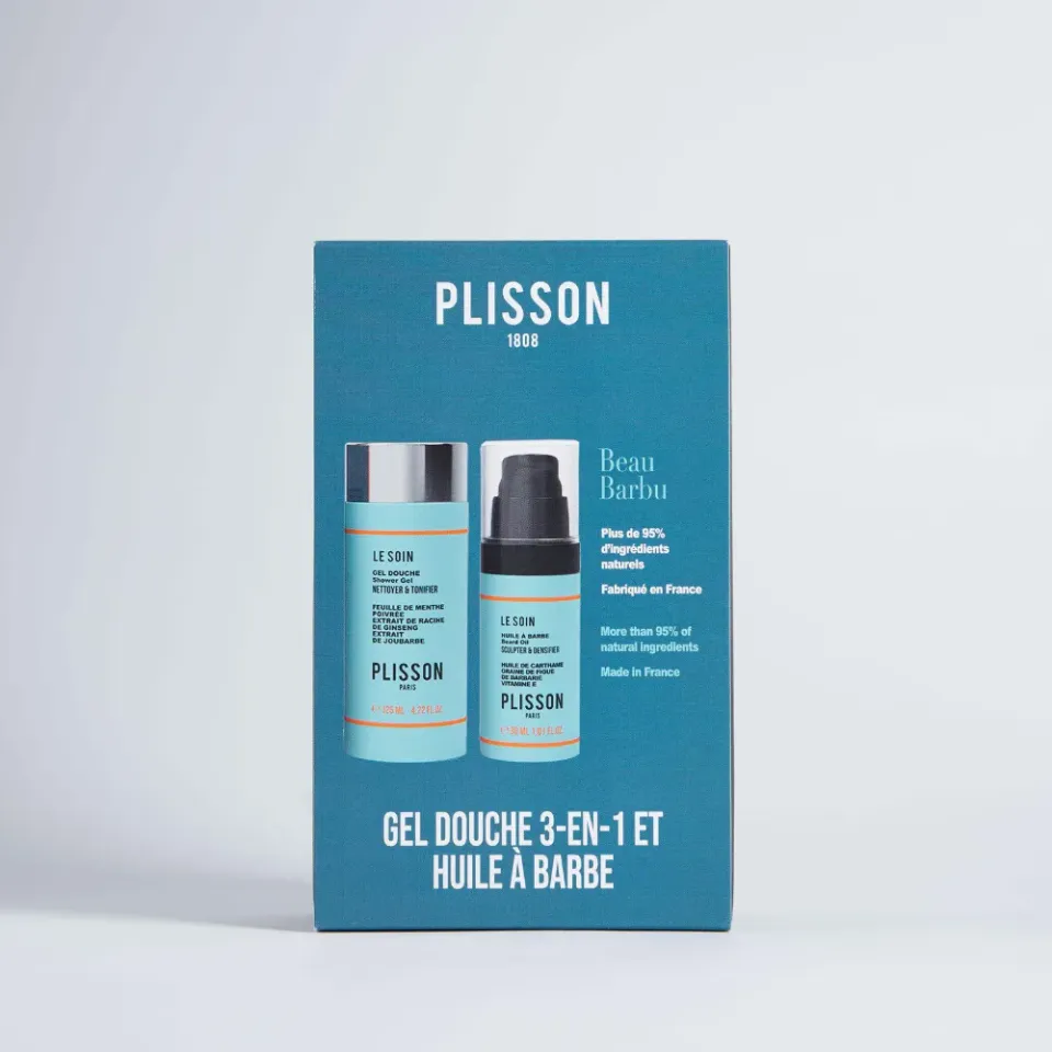 Plisson 1808 Beau Barbu skäggset duo skäggolja