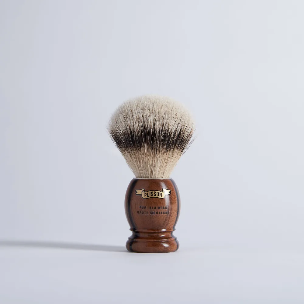 Plisson 1808 Macassar rakborste high mountain storlek 12