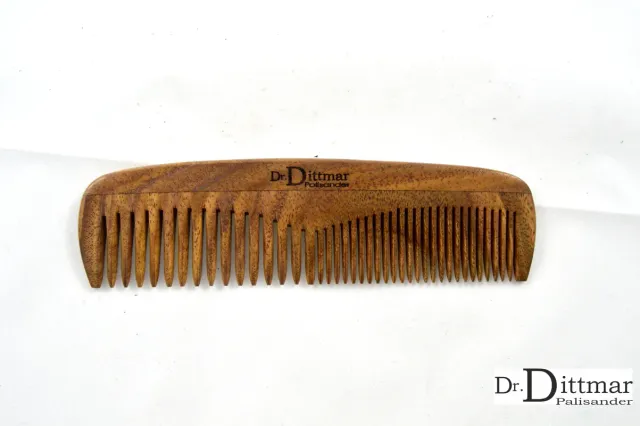 Dr. Dittmar fickkam palisander 14,5 cm dubbelsidig