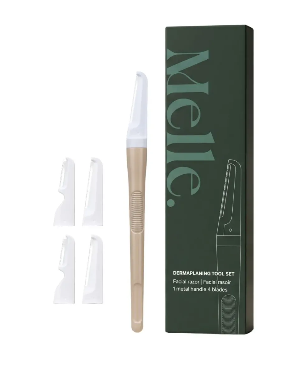 Melle Dermaplaner 2.0 ansiktsrakhyvel + 4 blad
