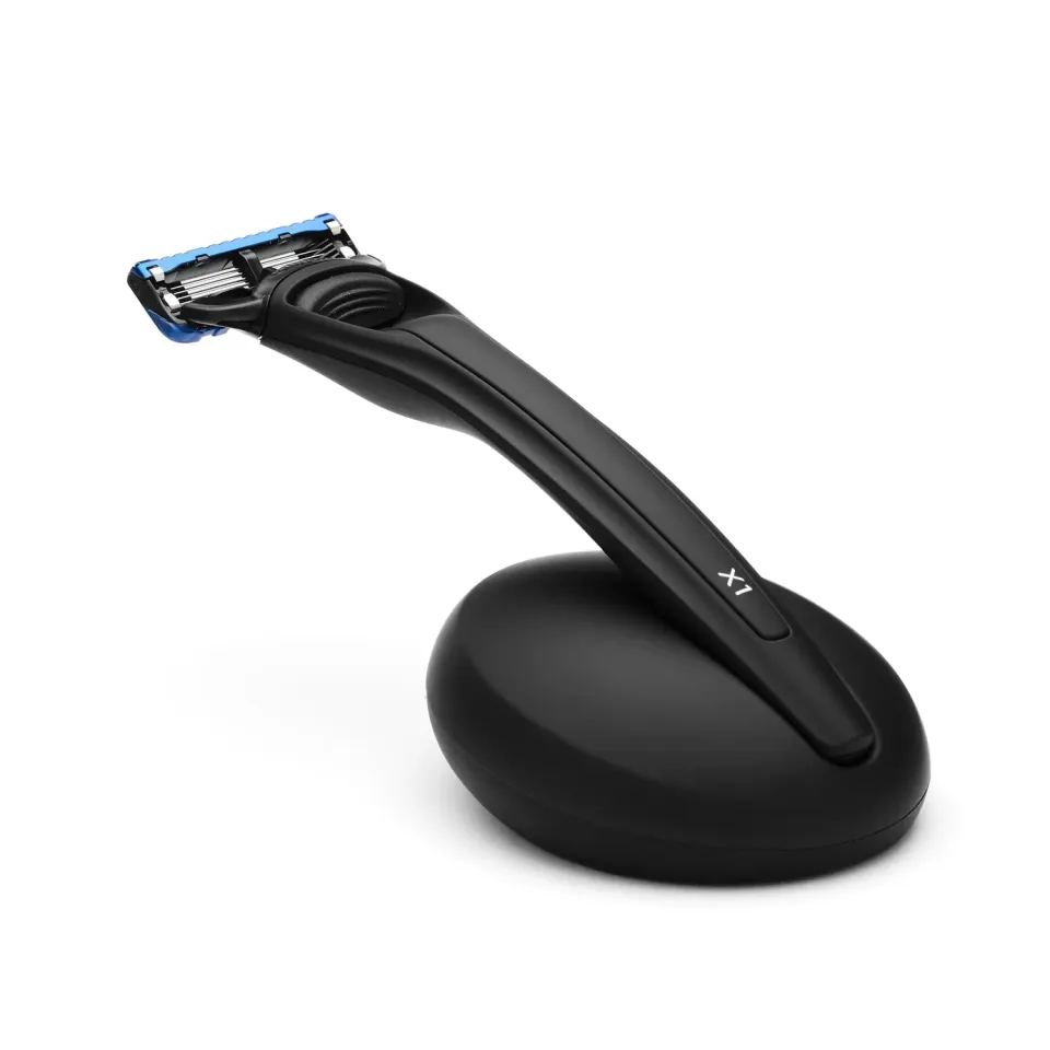 Bolin Webb X1 Matte Black rakhyvel med ställ Fusion5