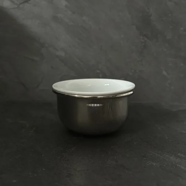 Plisson 1808 Presque Parfait rakskål porslin palladium