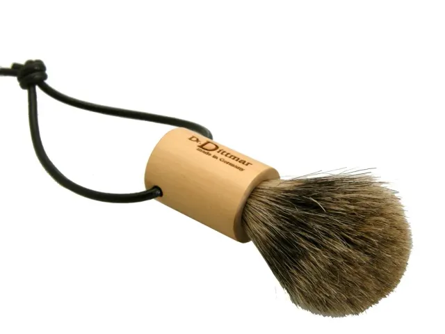 Dr. Dittmar rakborste silvertip rem 16 mm