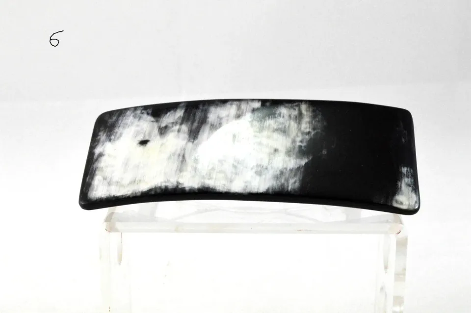 Dr. Dittmar Hårspänne horn unikt exemplar 50-90 mm