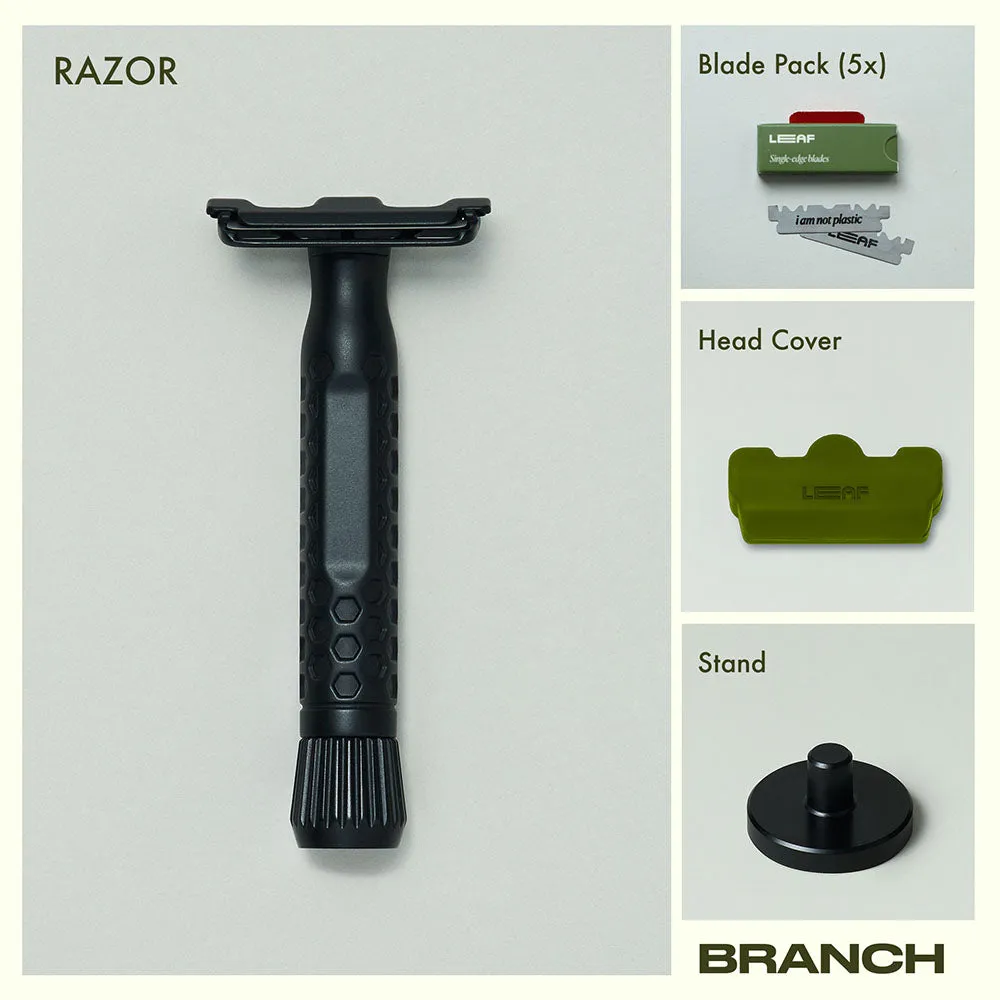 Leaf Twig Thorn Branch rakhyvel single edge metall