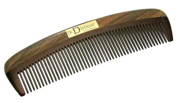 Dr. Dittmar kam buffelhorn bambu 16 cm antistatisk