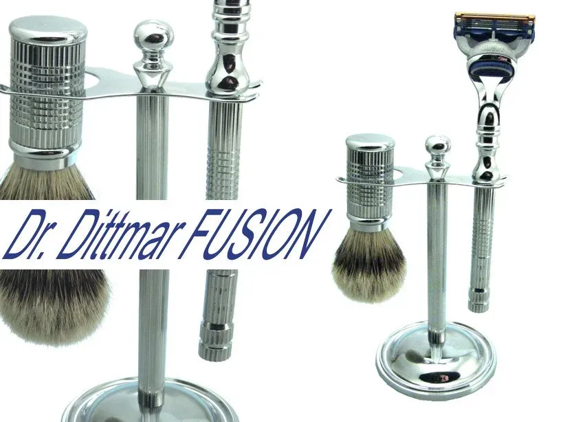 Dr. Dittmar Fusion 605 rakset krom silvertip