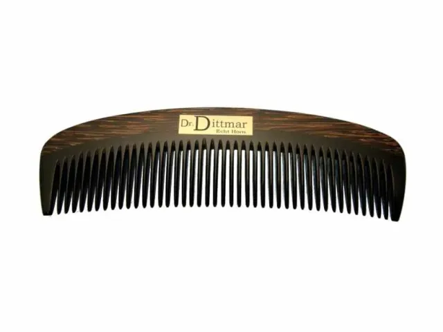 Dr. Dittmar kam buffelhorn tigerträ 15 cm