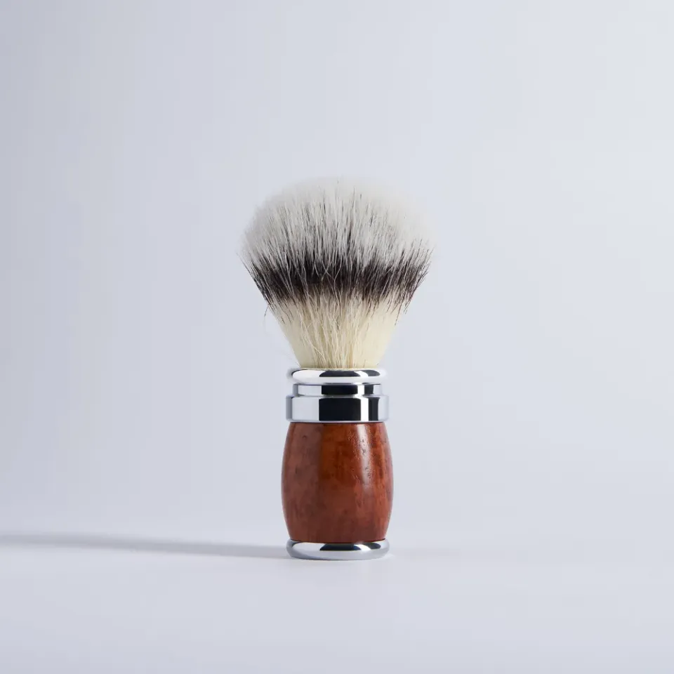 Plisson 1808 Bruyère rakborste syntet 12 krom