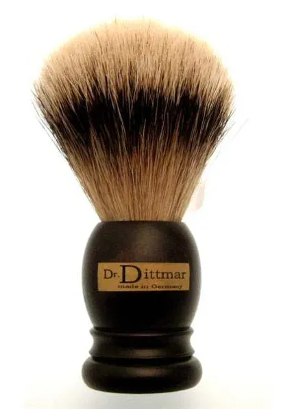Dr. Dittmar ebenholts rakborste 24 mm silvertip