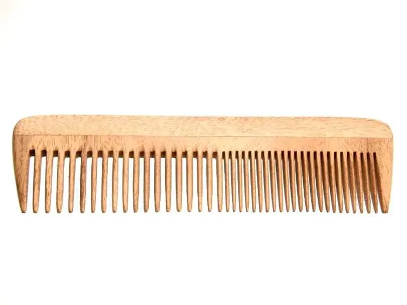 Dr. Dittmar hårkam cederträ 16,5 cm grova tänder