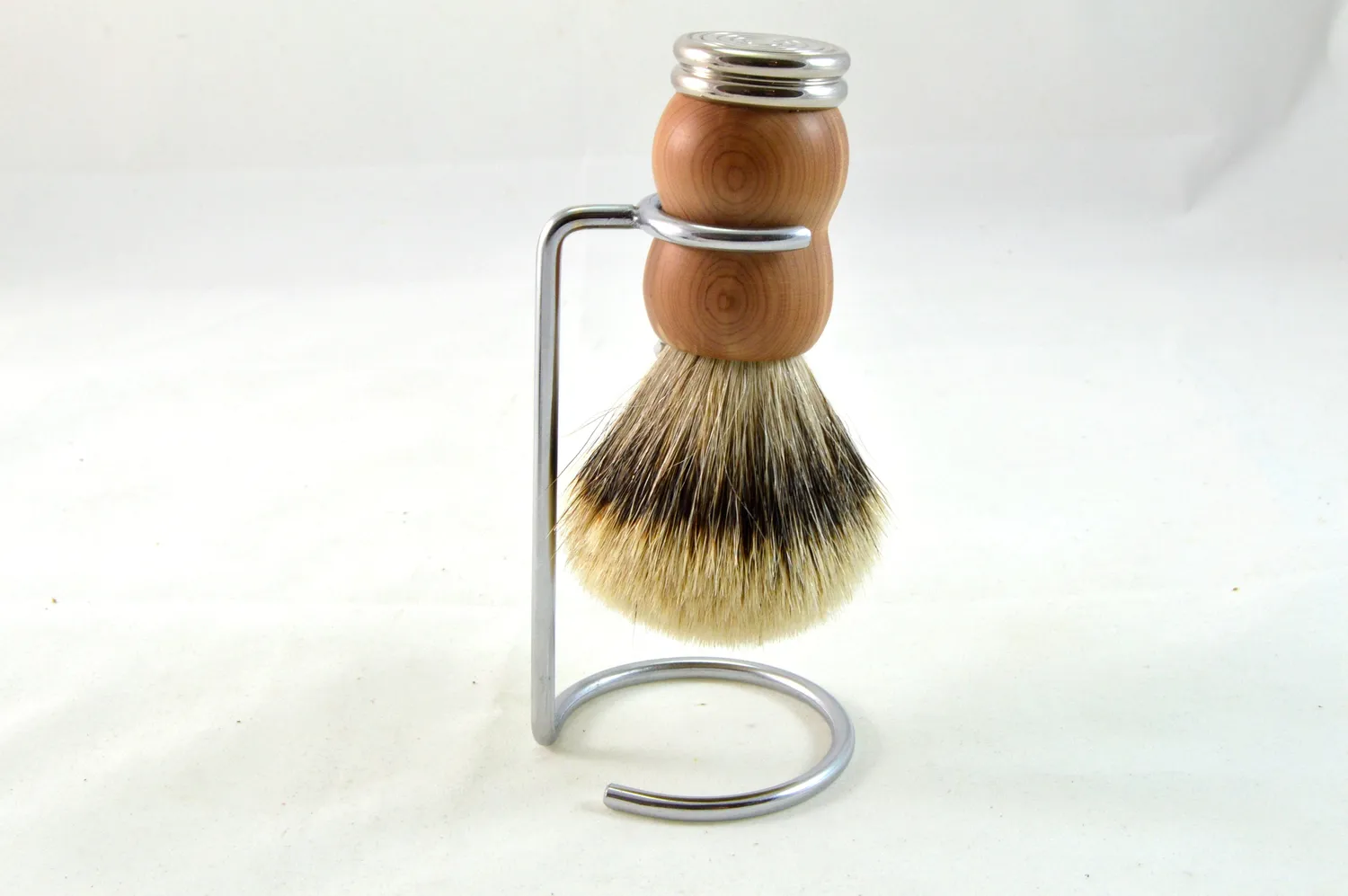 Dr. Dittmar rakborste päronträ silvertip 24 mm