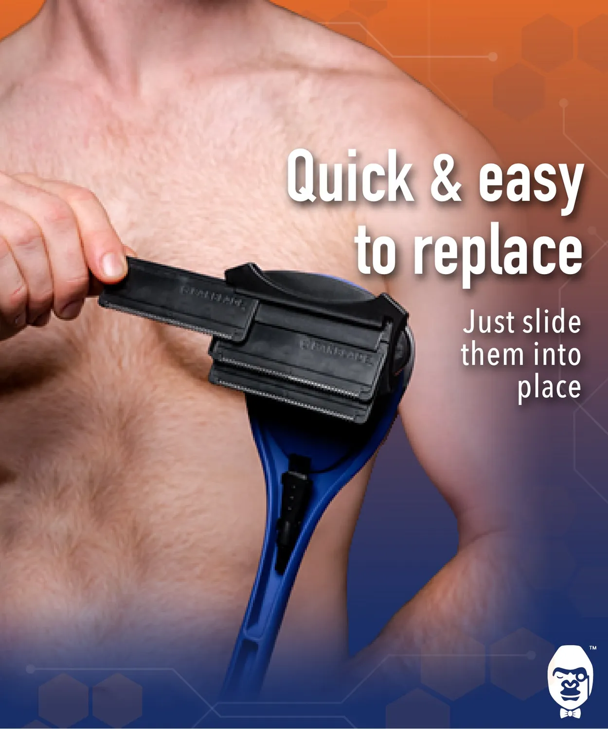 BaKblade DryGlide rakblad 12-pack titan våt torr