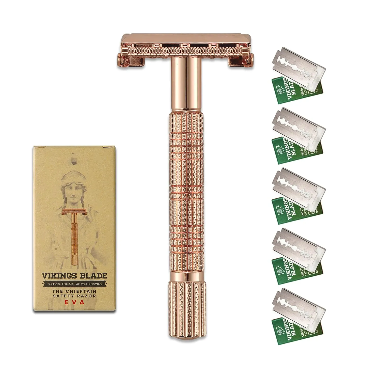Vikings Blade Chieftain EVA säkerhetshyvel mild