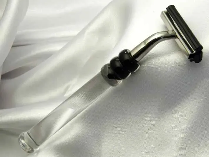 Dr. Dittmar G2 rakhyvel plexiglas transparent