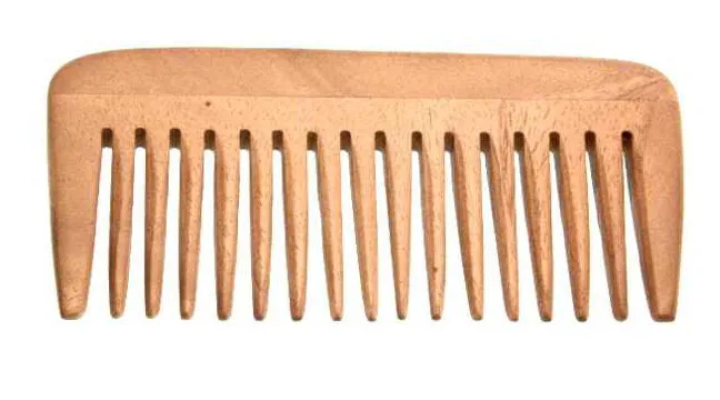 Dr. Dittmar afrokam cederträ 13 cm grova tänder