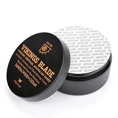 Vikings Blade Sandalwood Cedar rakkräm 5,3 oz sandelträ