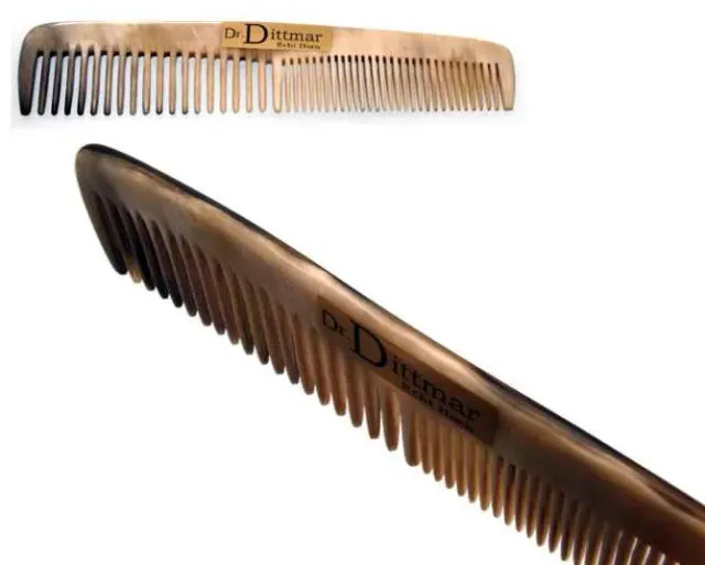 Dr. Dittmar fickkam äkta horn 13 cm antistatisk