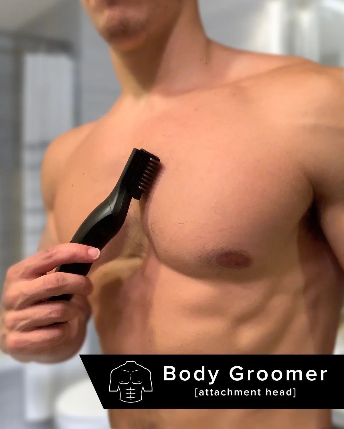 BaKblade BodBarber trimmerkit 11-i-1 vattentålig