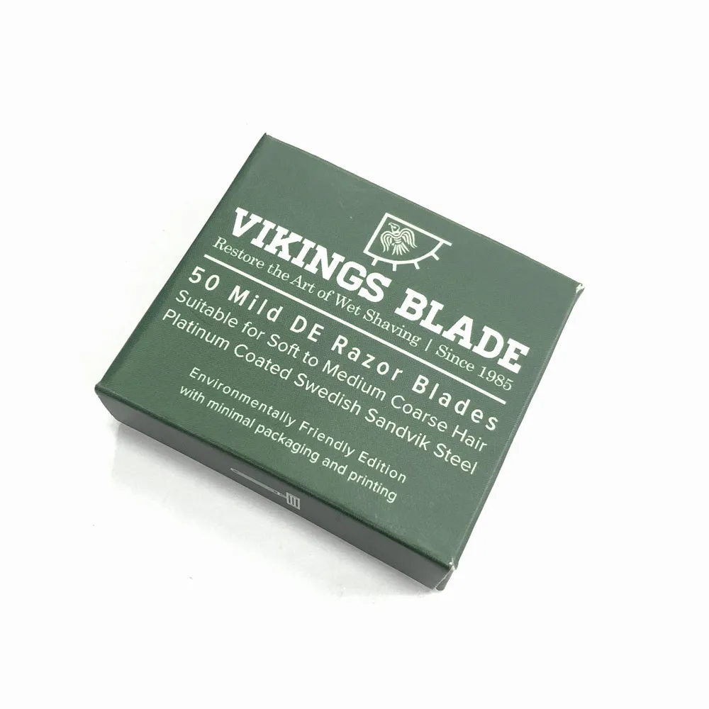 Vikings Blade Mild rakblad 50-pack svenskt stål