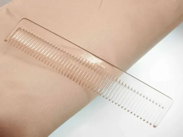 Dr. Dittmar Acetatkam Transparent 19 cm Grov