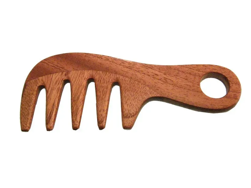 Dr. Dittmar Afrokam Cederträ Handtagskam 16 cm