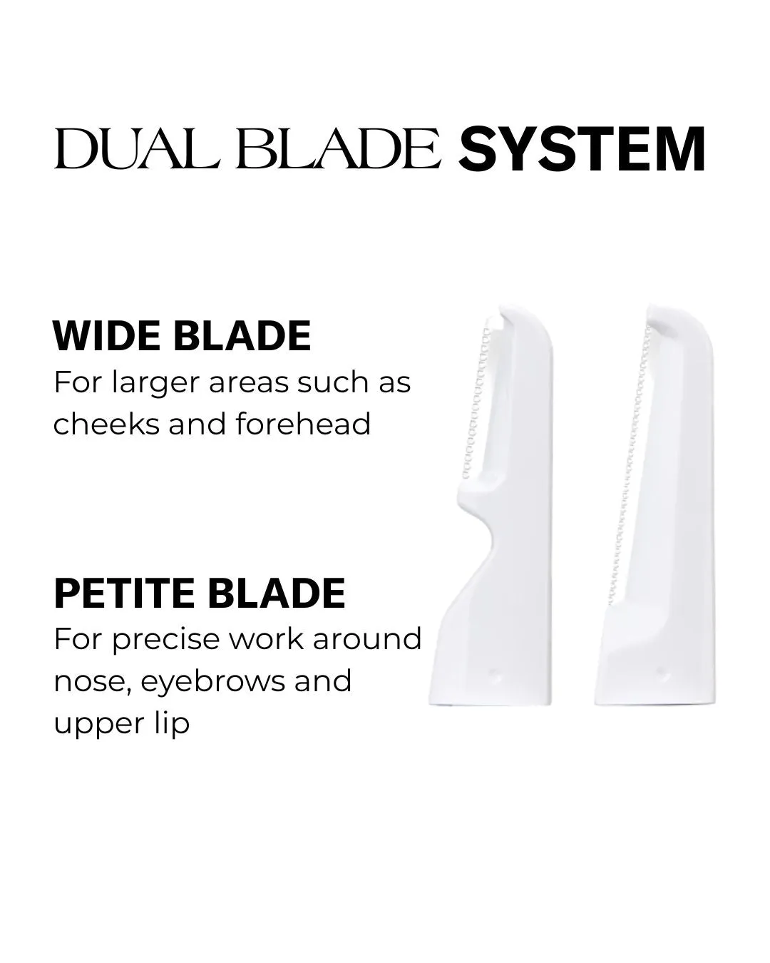 Melle Dermaplaner 2.0 refillblad 4-pack