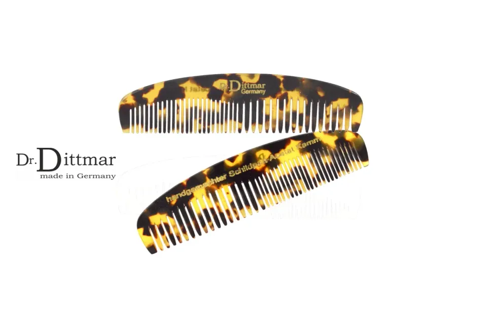 Dr. Dittmar fickkam acetat 12 cm handgjord