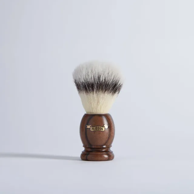 Plisson 1808 rakborste ebenholts syntet stl 12
